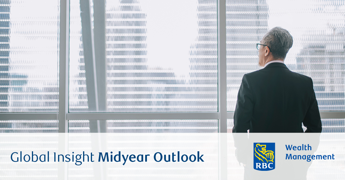 Global Insight Outlook - man looking outside office window
