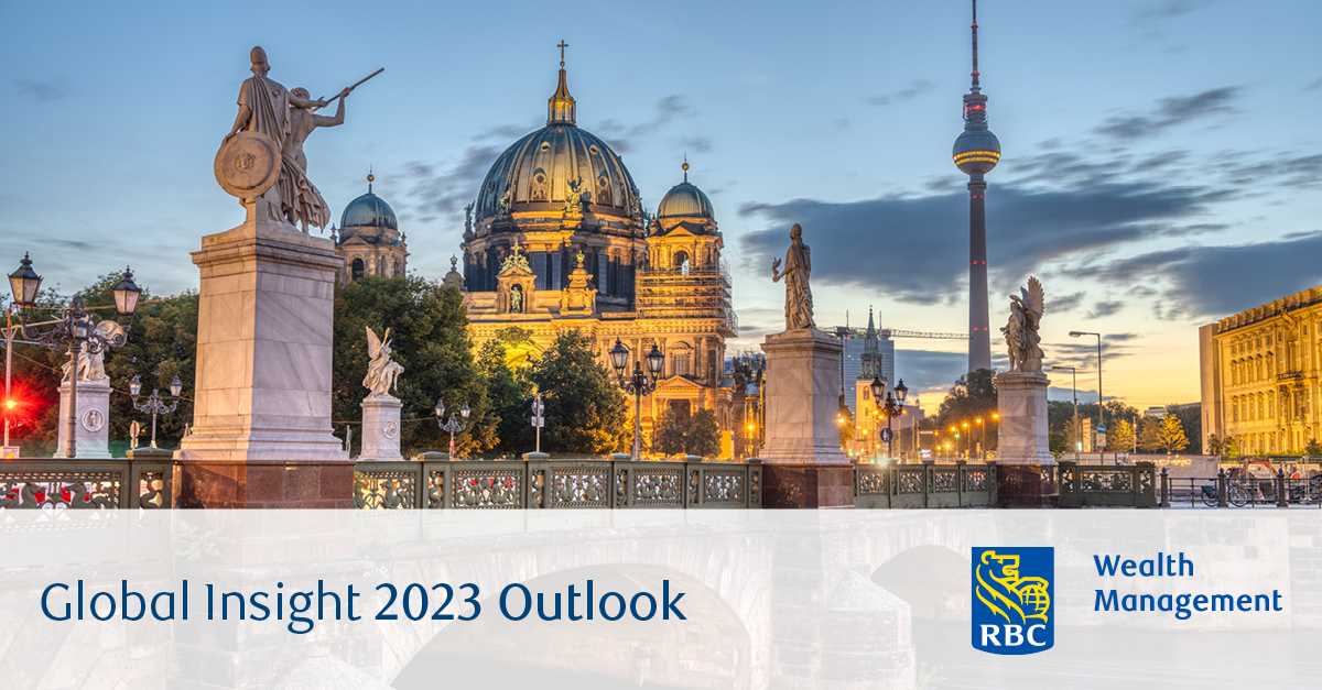 Schlossbruecke bridge berlin at dawn - Global Insight 2023 Outlook Europe