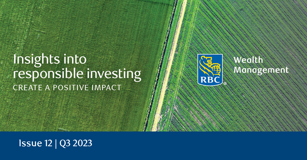Insights into Responsible Investing Issue 3 2023 - cover image