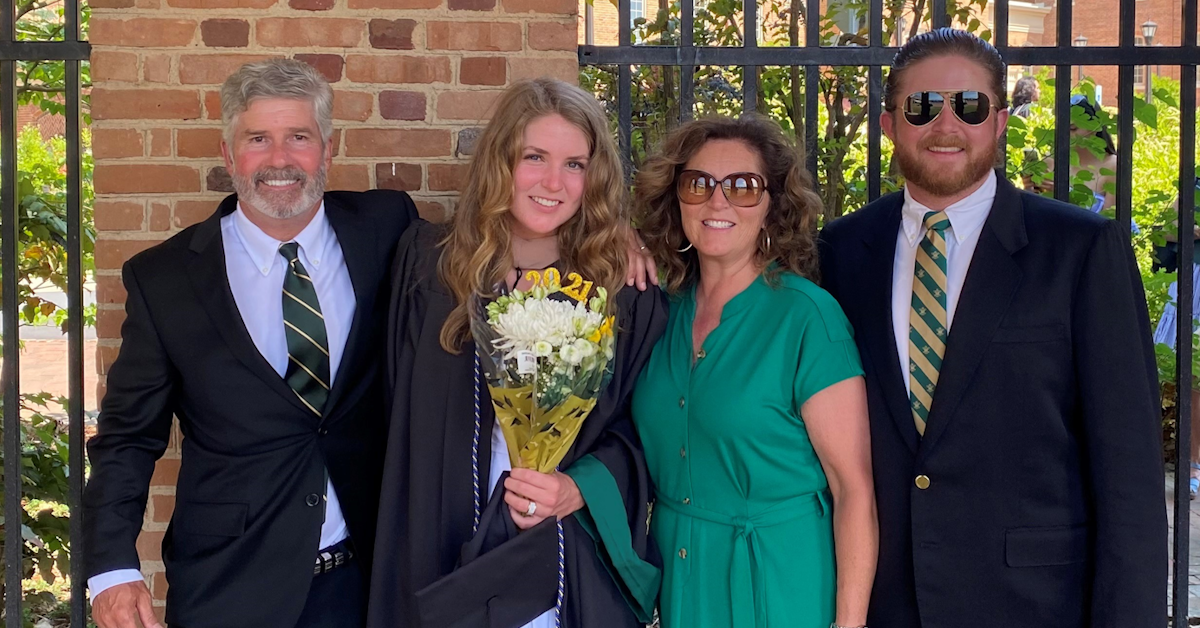 My family and me at my college graduation - Williamsburg, VA