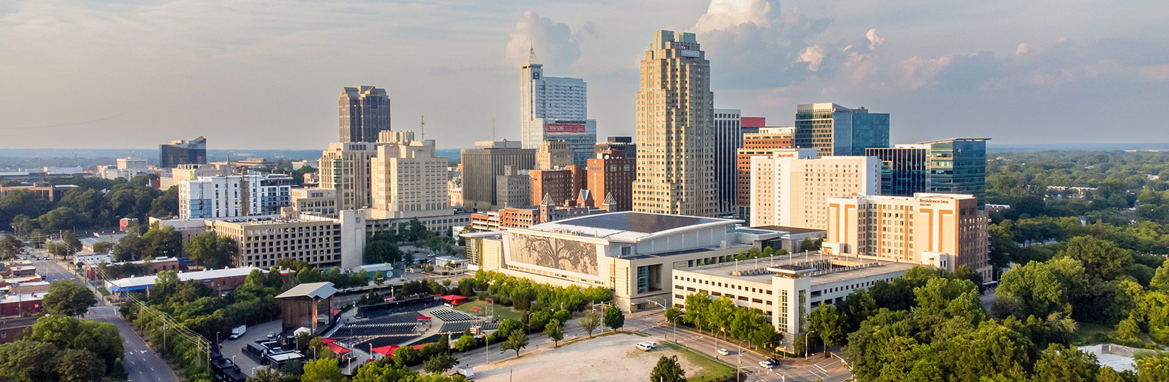 Raleigh skyline