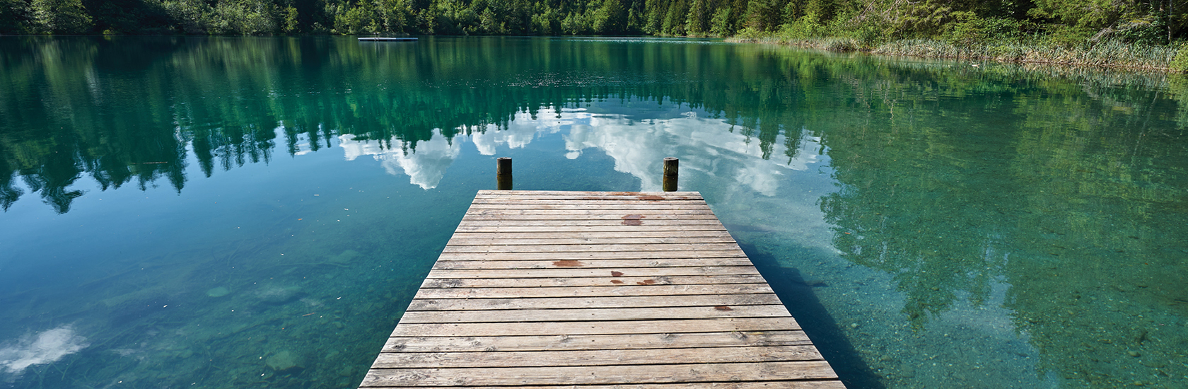 Dock lake image
