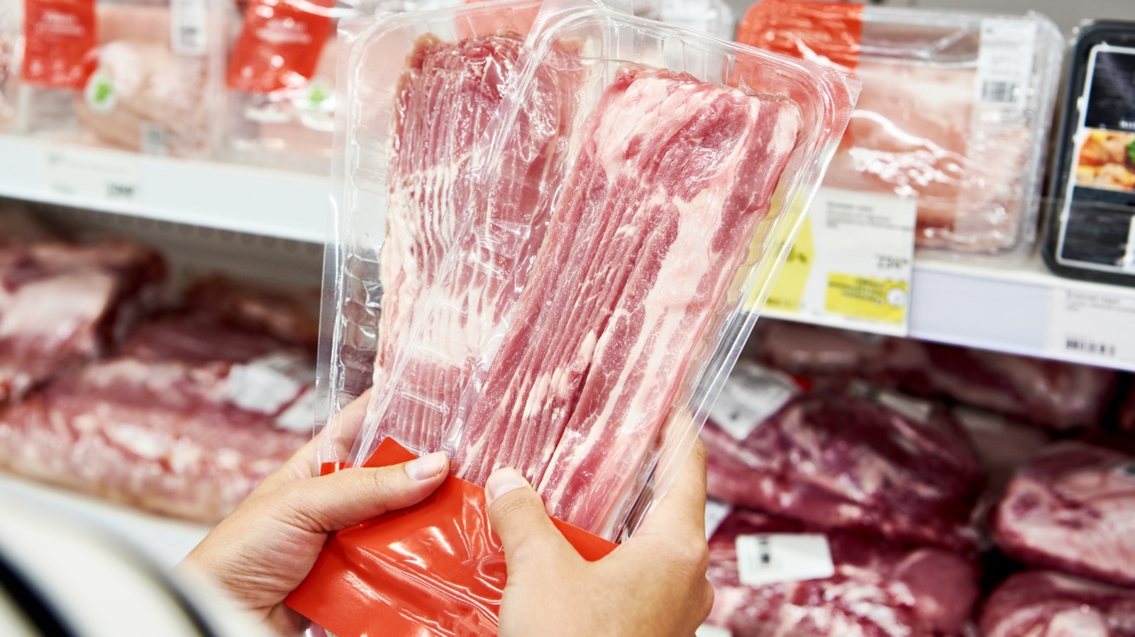 In the 1970s, bacon cost between 82 cents and $1.65 per pound. Adjusted for inflation, that's $7.09 to $7.89 — higher than today's price of $6.90 per pound.