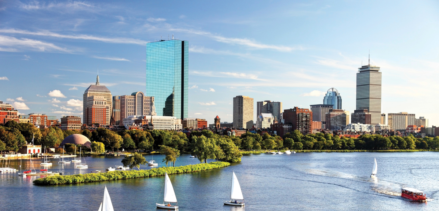 City & sailboats