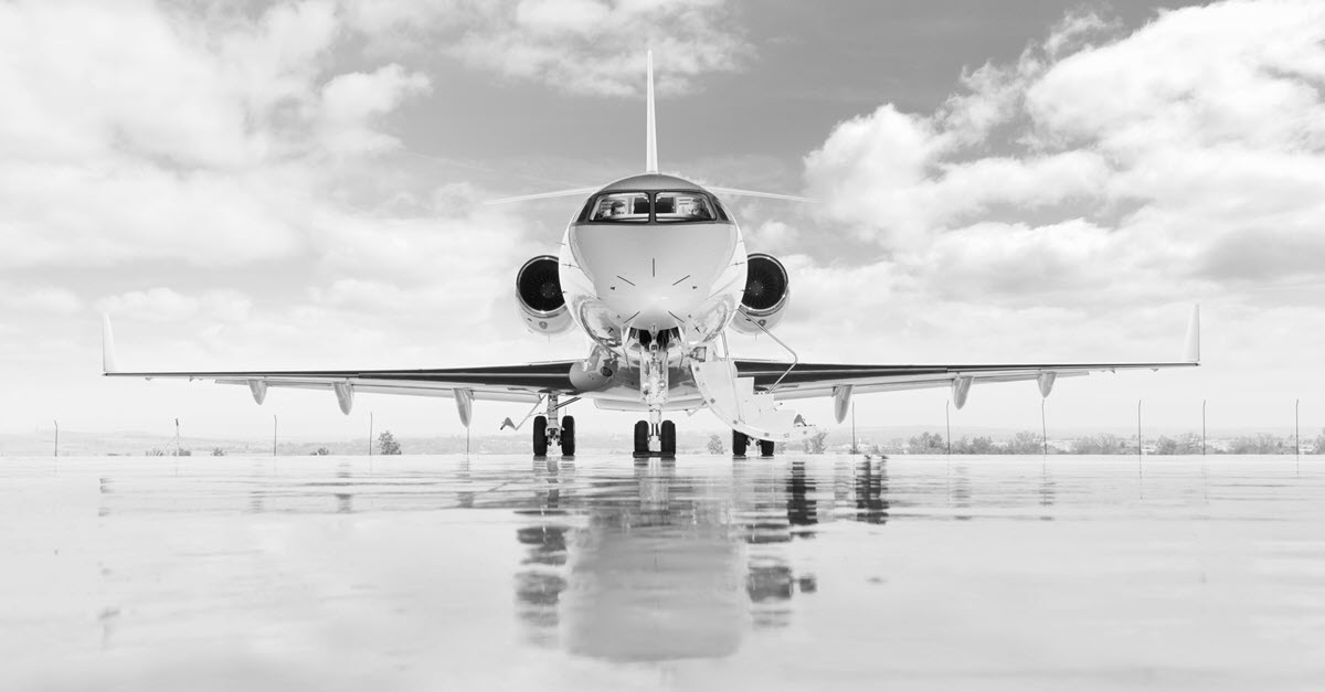 private jet image