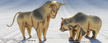 Bull and bear image