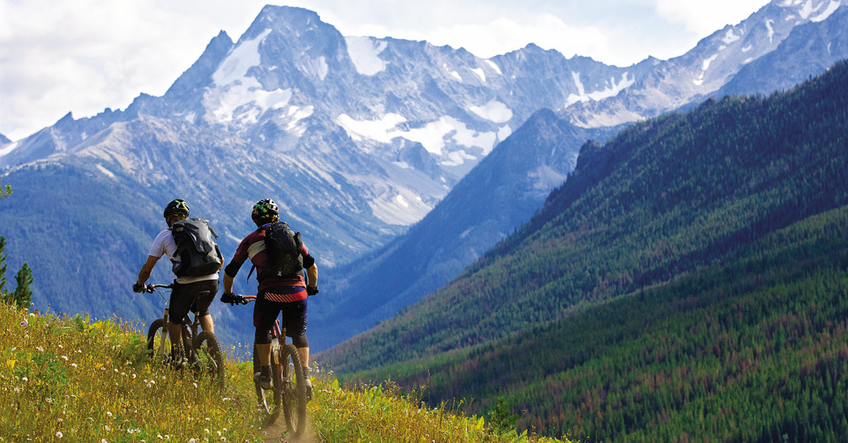 Mountain biking
