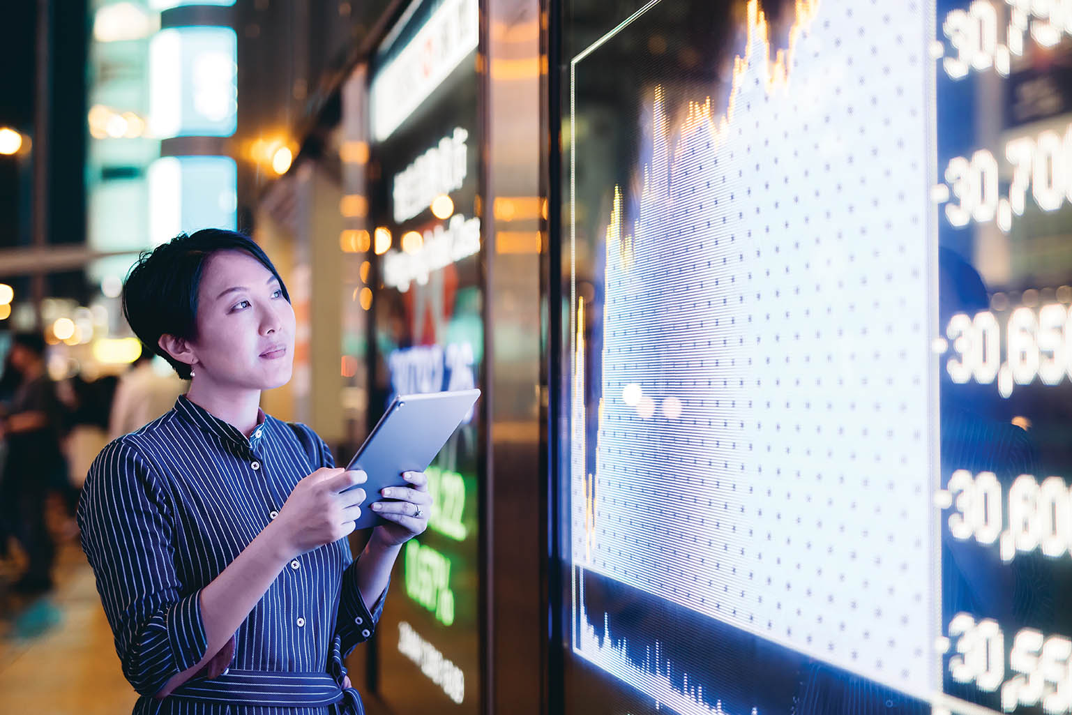 Woman-Hong Kong - Finance