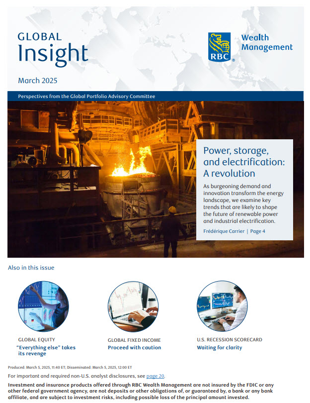 Global Insight Monthly cover - February 2025