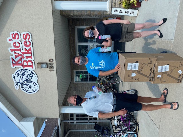 water bottle donation