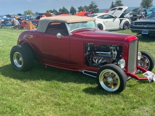 Classic car at the show